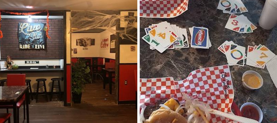 Ya' Mom's Restaurant & Little Cabin Resort Menu